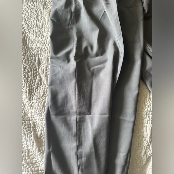 ZW COLLECTION ASYMMETRIC WAIST WOOL PANTS - Picture 9 of 11